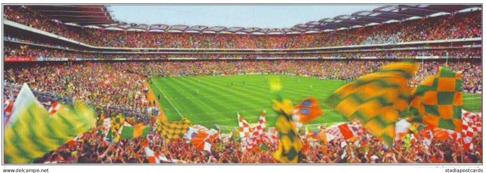 Dublin Croke Park Cartolina Stadio Postcard Stadion AK Carte Postale Stade Estadio Stadium - Calcio