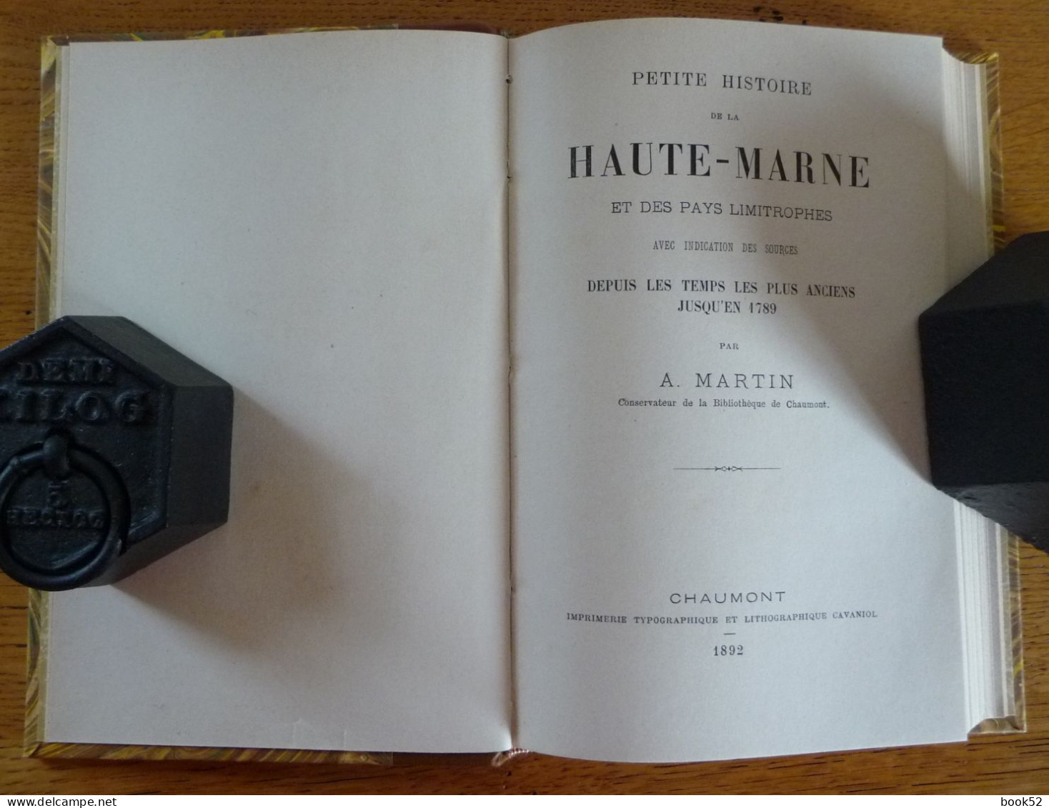 Petite Histoire De La HAUTE-MARNE Par A. Martin (1892) - Champagne - Ardenne