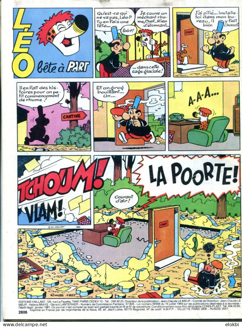 Pif Gadget N°617 - Taranis "Le Retour De Taranis" - - Pif Gadget