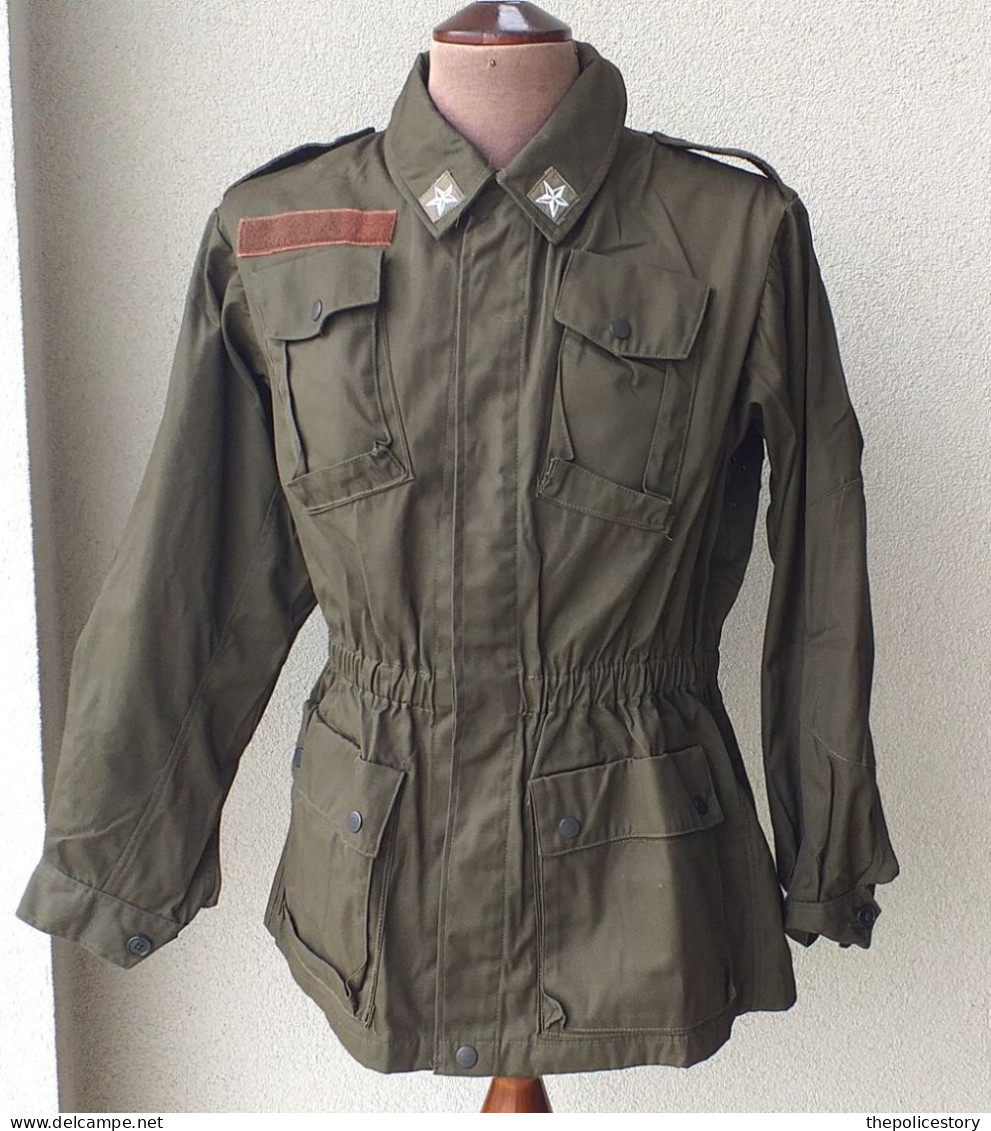 Giacca Pantaloni Mimetica Verde NATO E.I. Tg. 44 Del 1984 Nuova Originale Etichettata - Uniformes