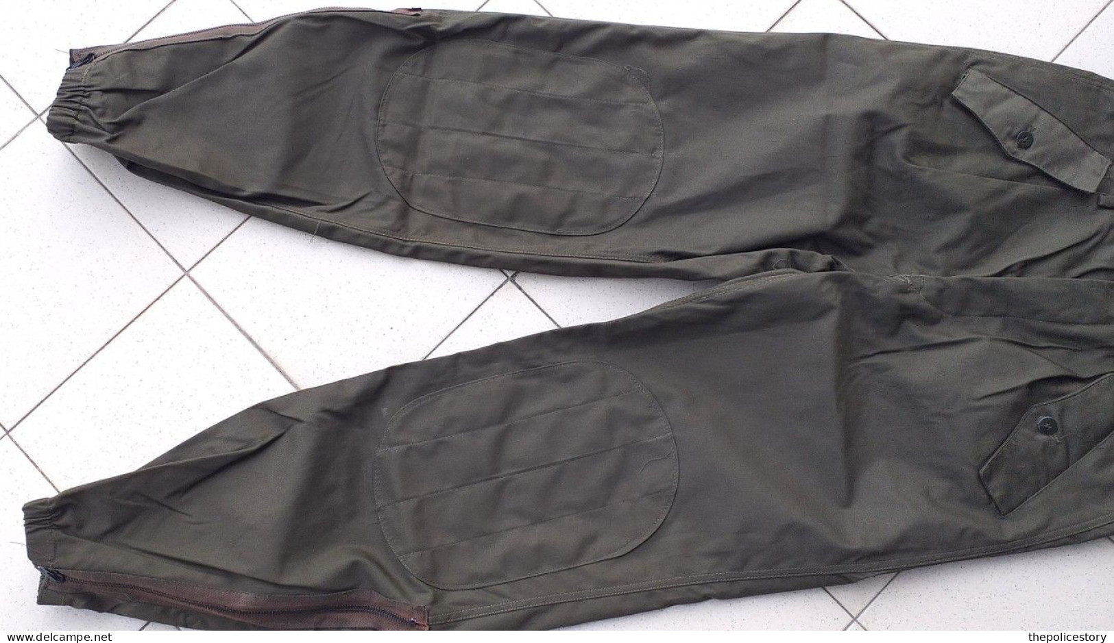 Giacca pantaloni mimetica verde NATO E.I. tg. 44 del 1984 nuova originale etichettata