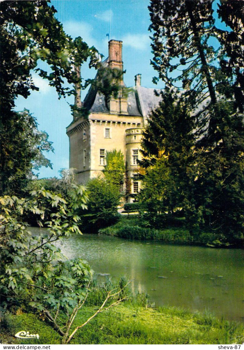 58 - Saint Amand En Puisaye - Le Château Vu Du Parc - Saint-Amand-en-Puisaye