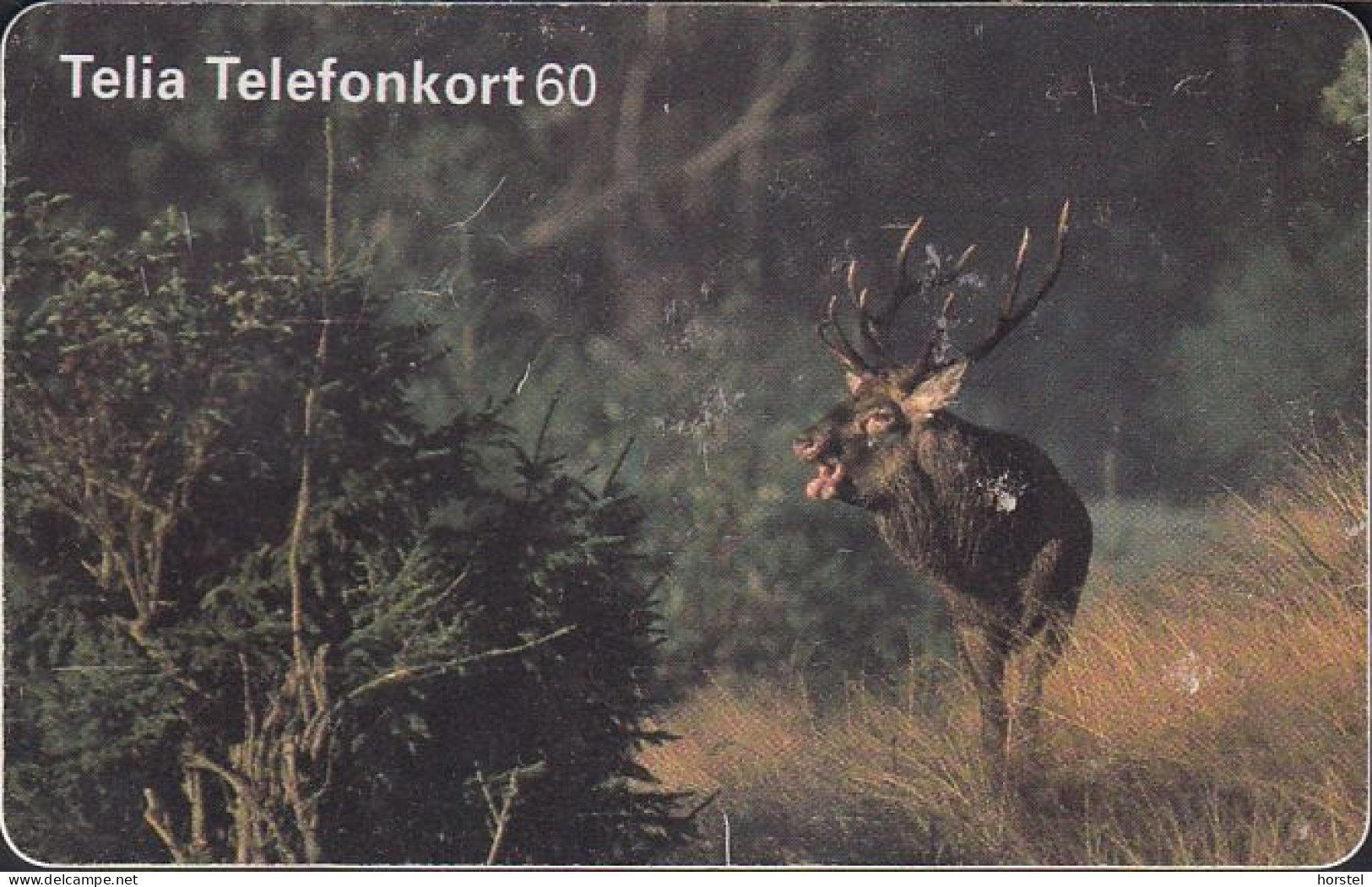 Schweden Chip 166  Deer - Hirsch - Stag  (60112/066) - 003425778 - Zweden