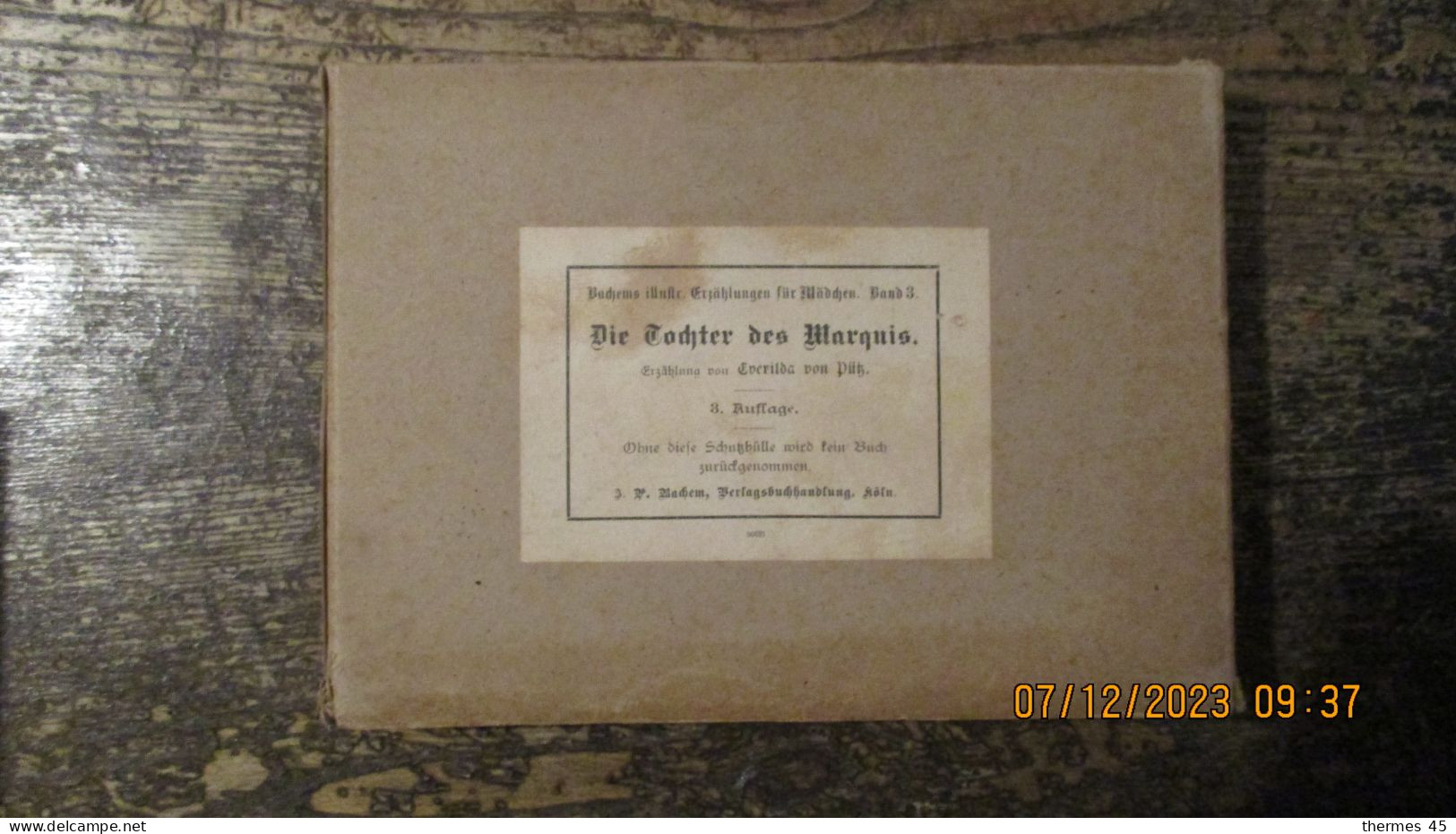 1908 / HISTOIRES ILLUSTREES POUR FILLETTES En Allemand / Perc. Ill. Coul. TBE. +Jaq. + Bte. - Andere & Zonder Classificatie