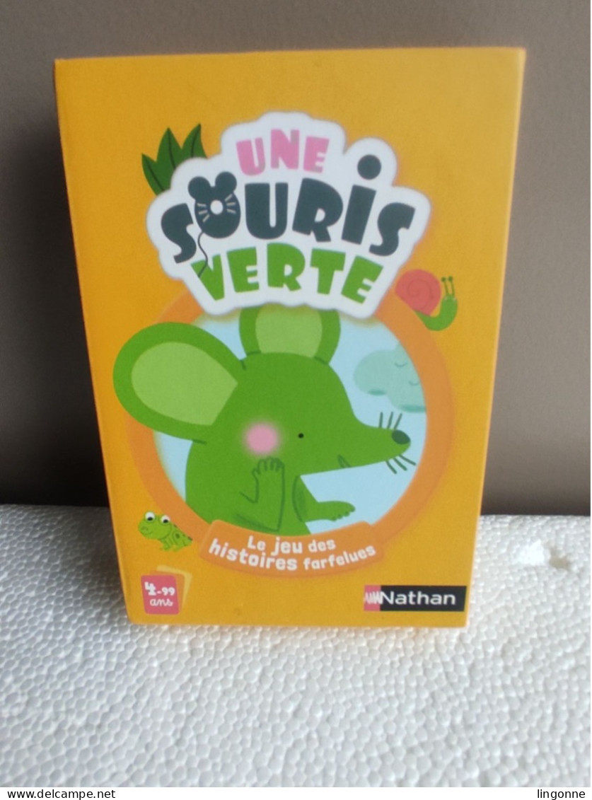 Jeu De Cartes Nathan - Une Souris Verte - A Partir De 4 Ans - Jeu Complet Poids : 196 Grammes - Autres & Non Classés