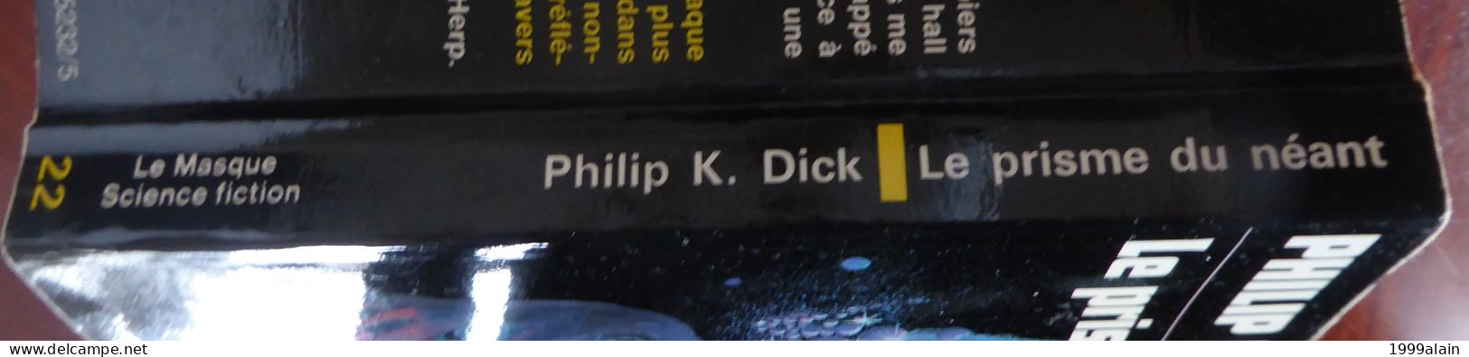 PHILIP K. DICK / LE PRISME DU NEANT - LE MASQUE SCIENCE FICTION N°22 - Le Masque SF