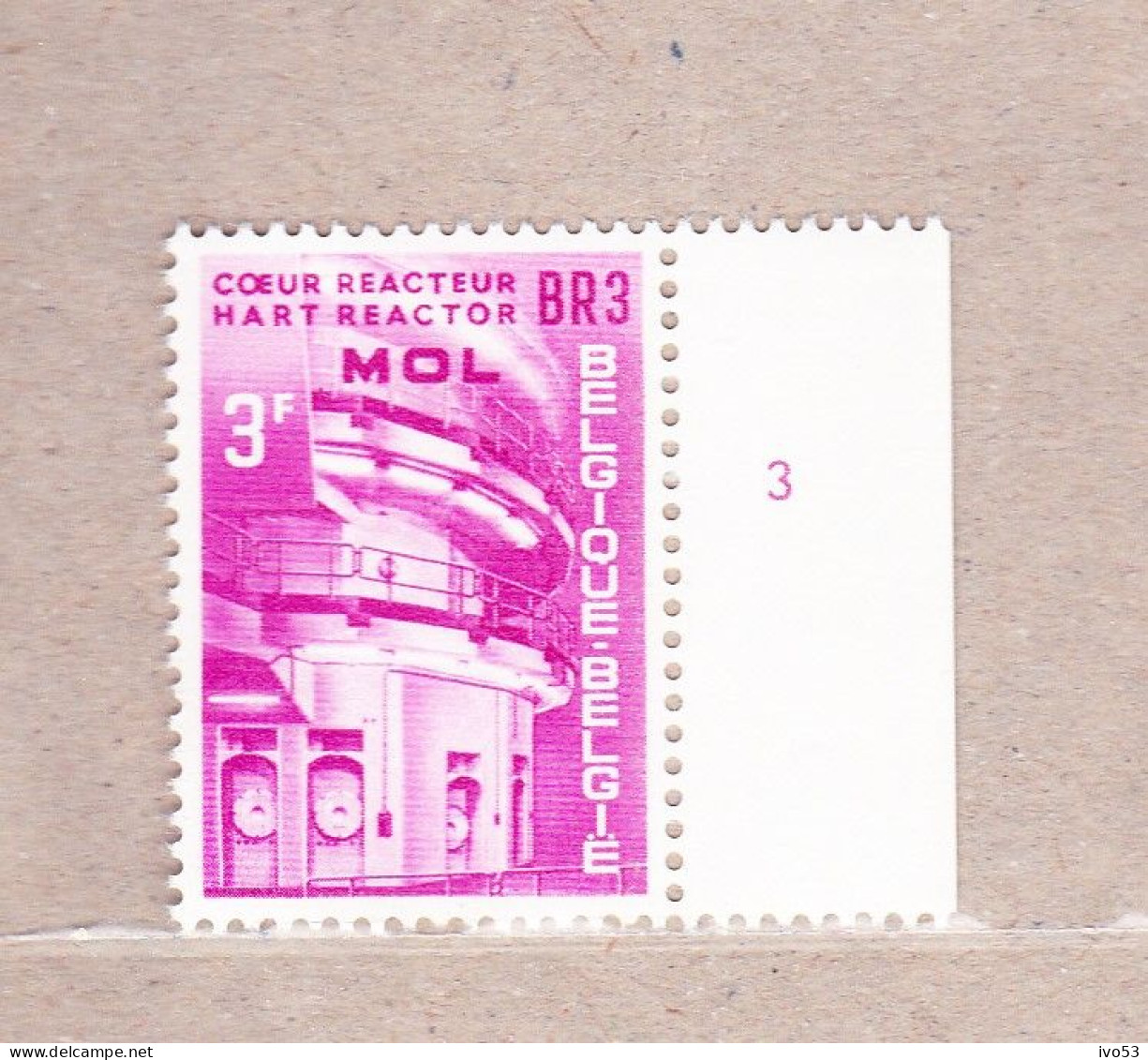 1961 Nr 1196** Plaatnummer:3.EURATOM MOL. - 1961-1970