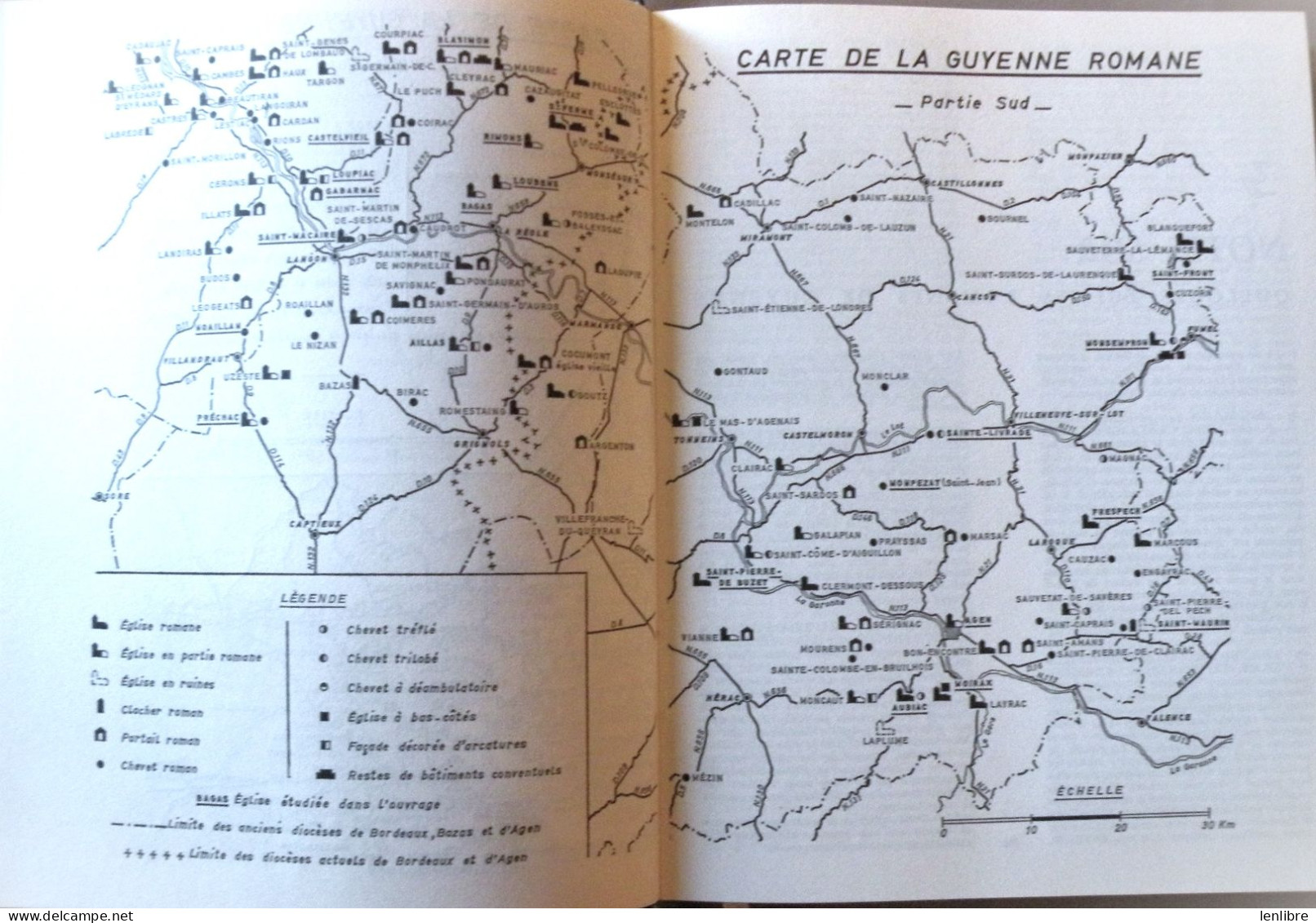 GUYENNE ROMANE. Pierre Dubourg-Noves. Ed. Zodiaque. 1969. - Aquitaine