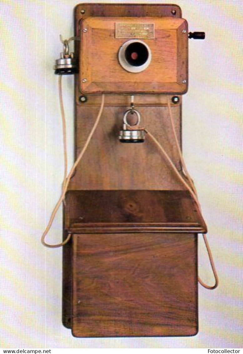 Cpm Collection Historique Des Telecom N°29 : Poste Marty 1910 à Micro Fixe (téléphone) - Téléphonie