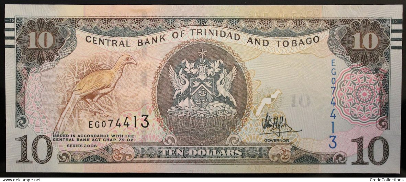 Trinitad Et Tobago - 10 Dollars - 2016 - PICK 57b - NEUF - Trinidad & Tobago