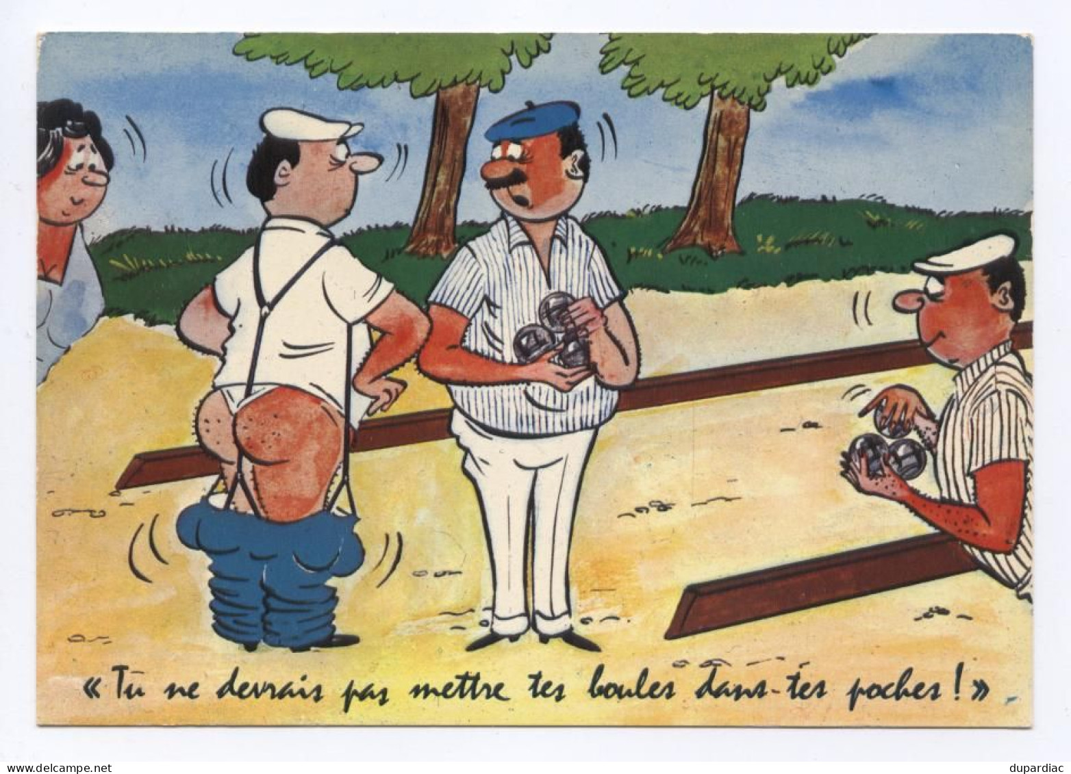 PETANQUE Et Jeux De Boules : Lot De 33 Cartes Postales Humoristiques Et Terrains De Jeux. - Boule/Pétanque