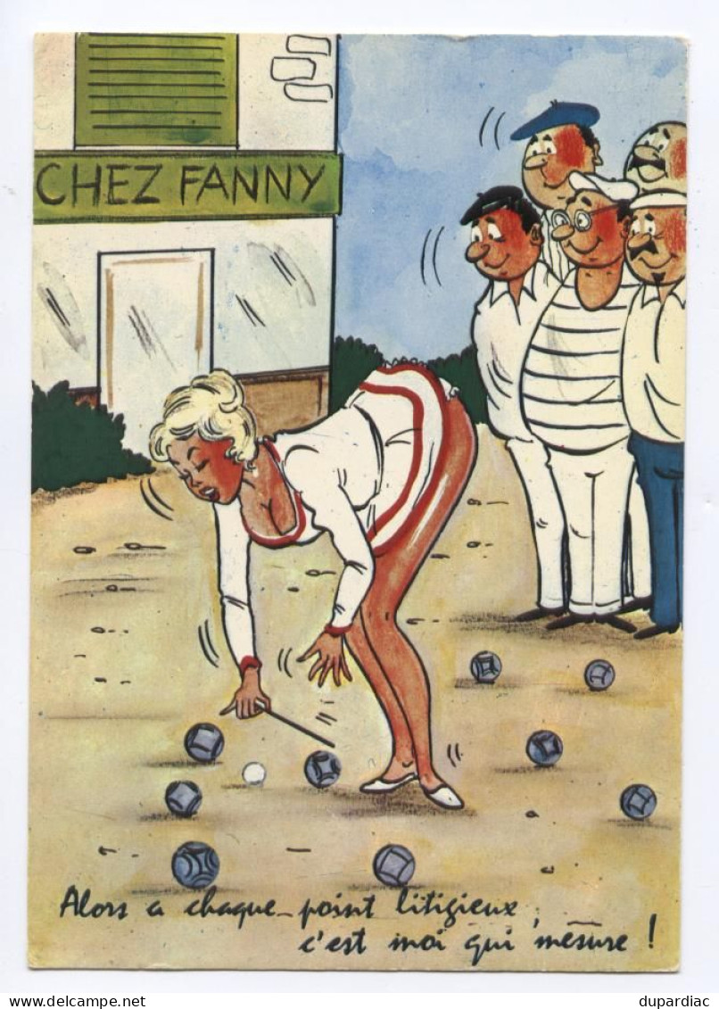 PETANQUE Et Jeux De Boules : Lot De 33 Cartes Postales Humoristiques Et Terrains De Jeux. - Petanque