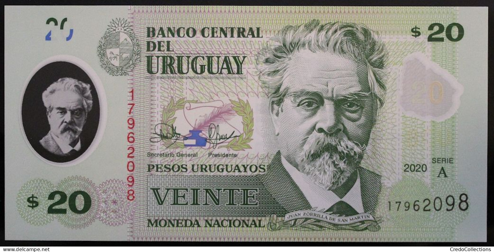 Uruguay - 20 Pesos Uruguayos - 2020 - PICK 101a - NEUF - Uruguay