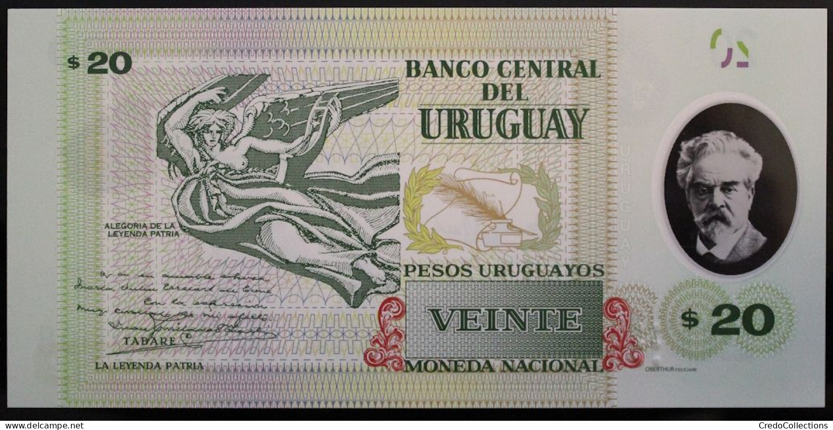 Uruguay - 20 Pesos Uruguayos - 2020 - PICK 101a - NEUF - Uruguay