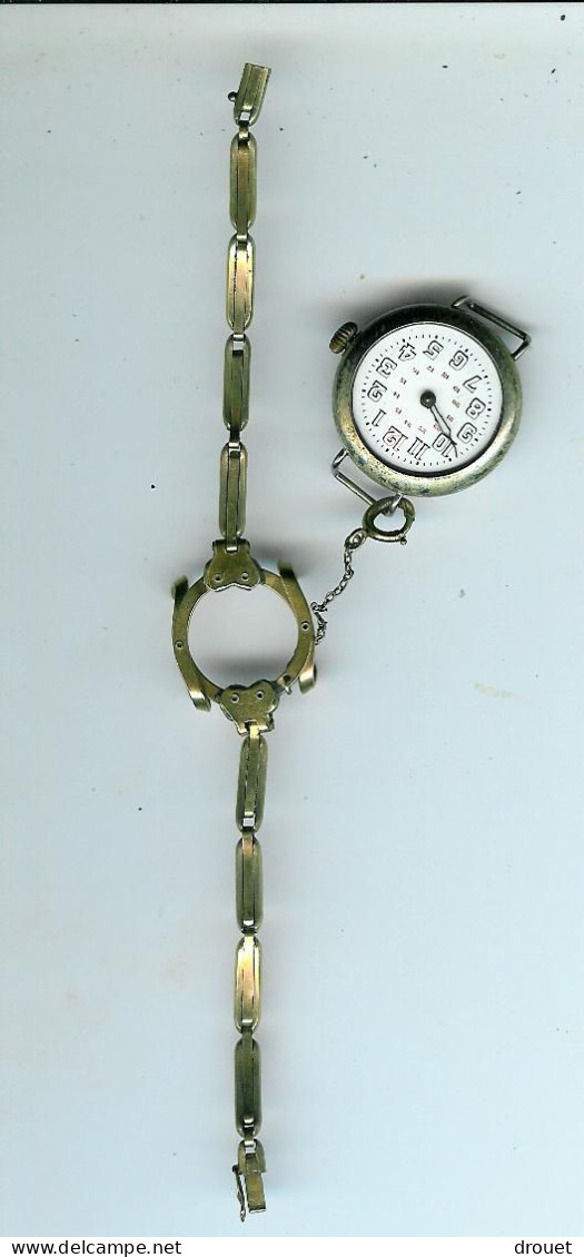 BRACELET DE MONTRE A GRIFFES -  M.G.B.M.GENEVE - RARETE