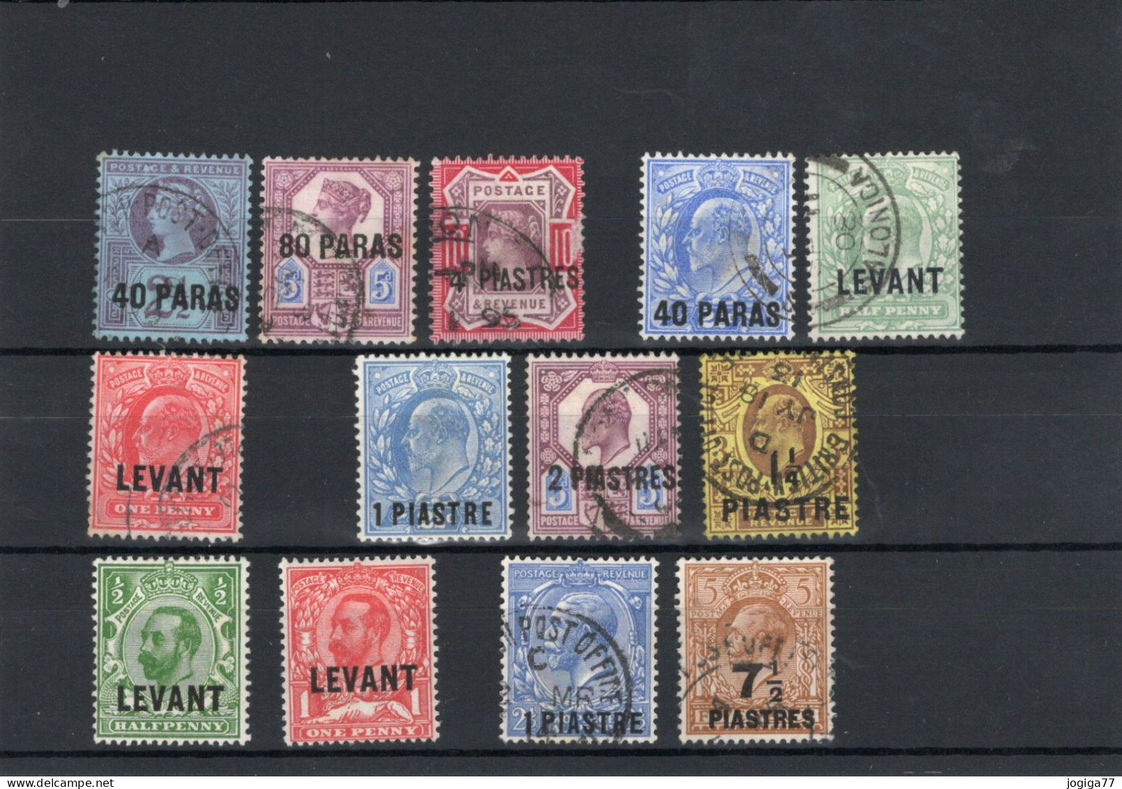 Levant - Lot Oblitérés - Levant Britannique