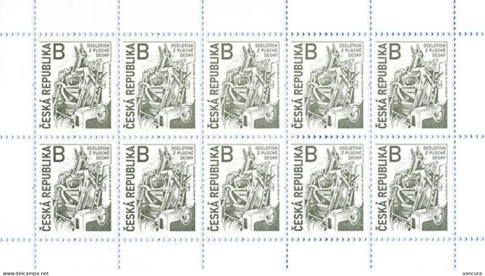 A 1148 Czech Republic Traditions Of The Czech Stamp Design Recess Print From Flat Plates – WAITE 2022 - Nuevos