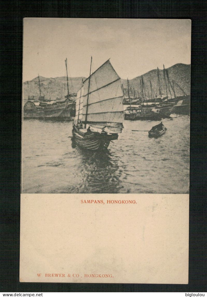 CHINA - SAMPANS - Chine (Hong Kong)