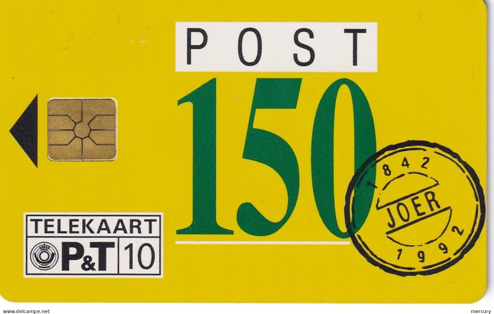 LUXEMBOURG - 150 ème Anniversaire Des Poste - Carte Neuve + Encart Avec Les Timbres - Luxembourg