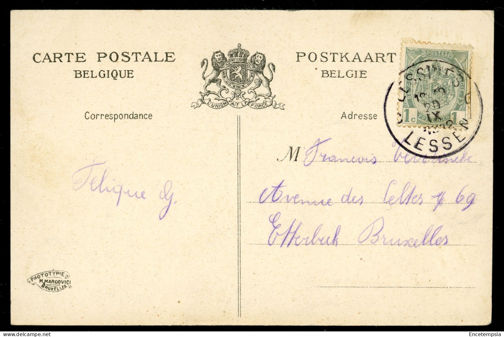 CPA - Carte Postale - Belgique - Lessines - La Carrière Cardon Droulers (L'Ascenseur) (CP24075) - Lessen