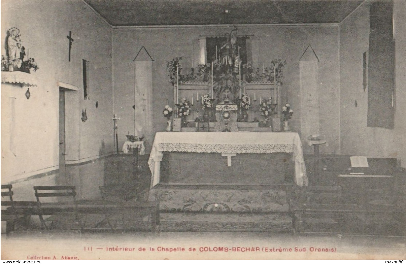 COLOMB-BECHARD  -  Intérieur De La Chapelle - Bechar (Colomb Béchar)