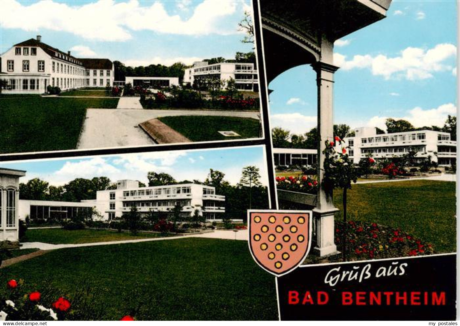 73909639 Bad Bentheim Kurhaus Park Teilansichten - Bad Bentheim