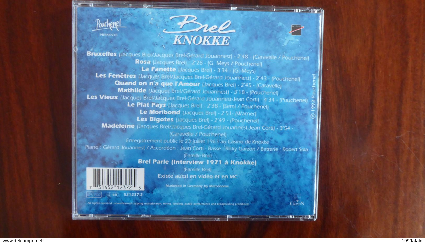 JACQUES BREL / KNOKKE - Autres - Musique Française