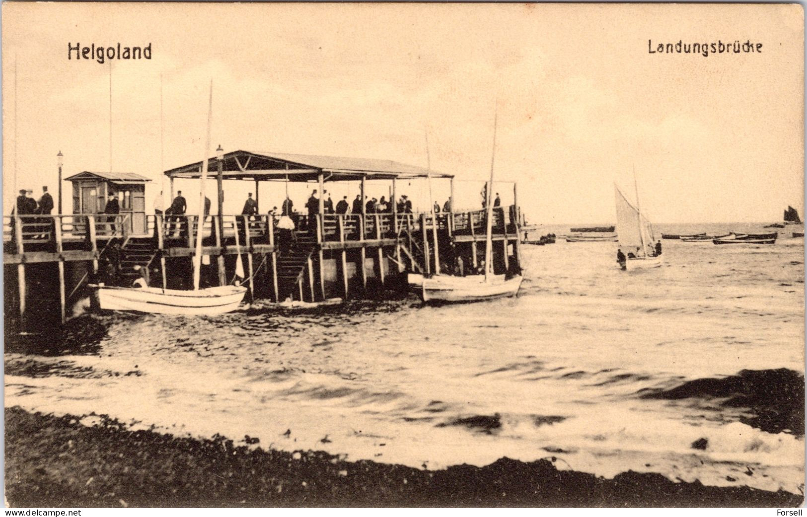 Helgoland , Landungsbrücke (Ungebraucht) - Helgoland