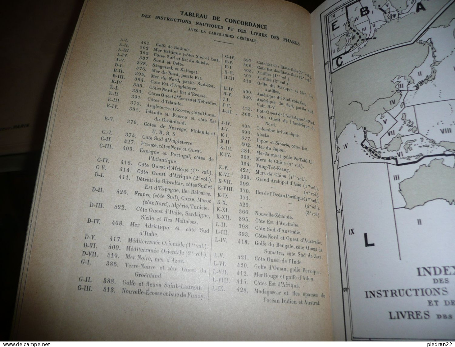 MILITAIRE MILITARIA SERVICE HYDROGRAPHIQUE MARINE RENSEIGNEMENTS RELATIFS AU DOCUMENTS NAUTIQUES ET NAVIGATION 1948