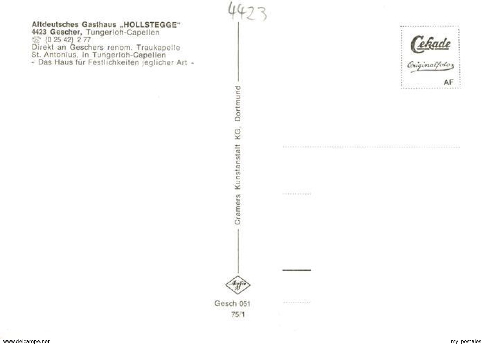 73869706 Gescher Altdeutsches Gasthaus Hollstegge Kirche Innenansicht Gescher - Gescher