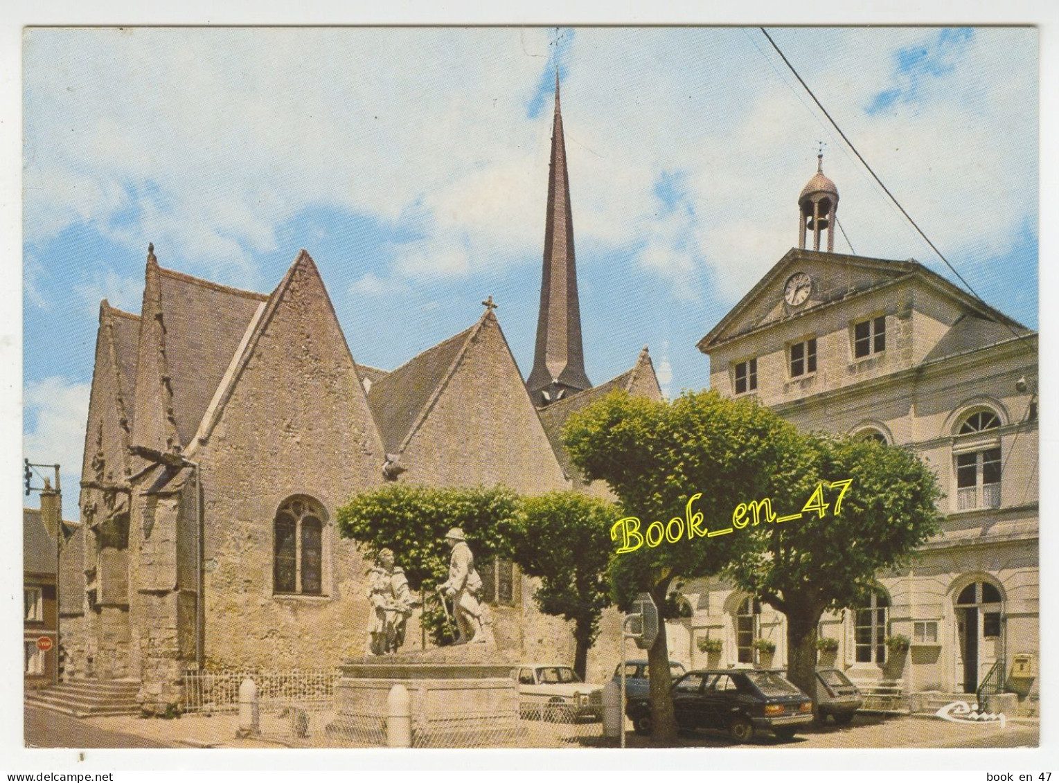 {90529} 37 Indre Et Loire Neuillé Pont Pierre , La Mairie Et L' église - Neuillé-Pont-Pierre