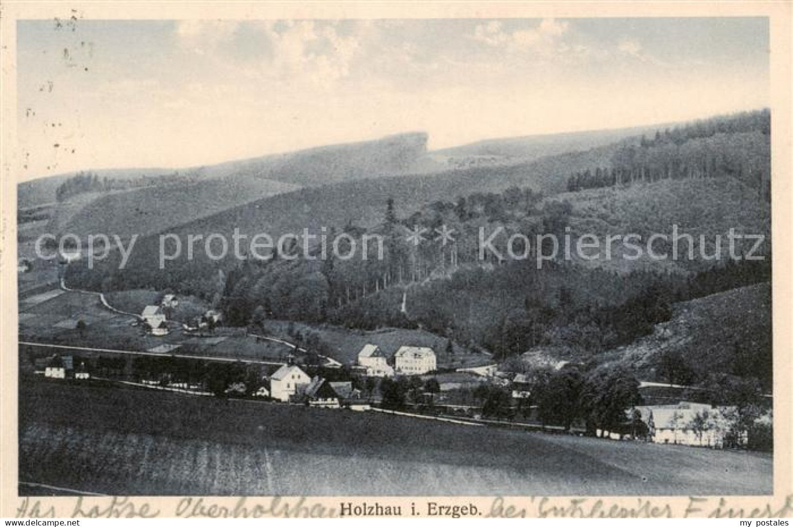 73802167 Holzhau Rechenberg-Bienenmuehle Erzgebirge Panorama Sommerfrische  - Rechenberg-Bienenmühle