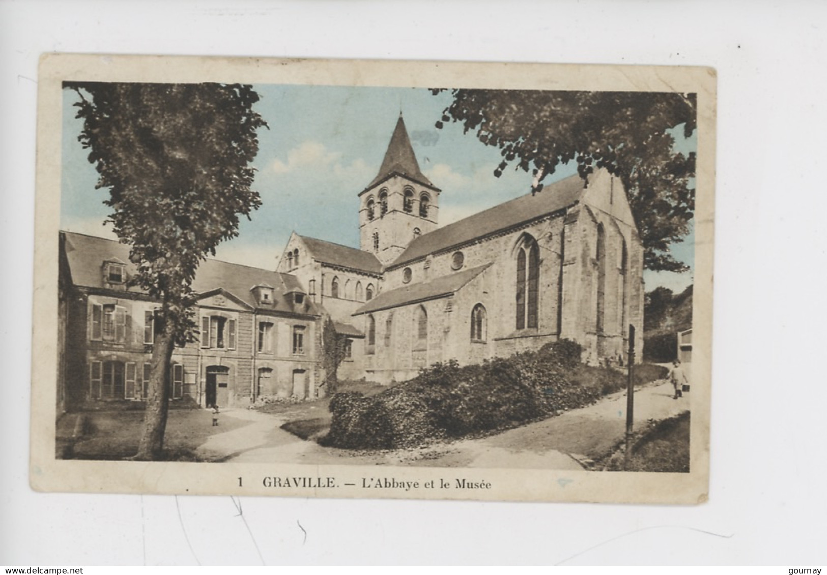 Le Havre - Abbaye De Graville  Et Le Musée (n°1colorisée) - Graville