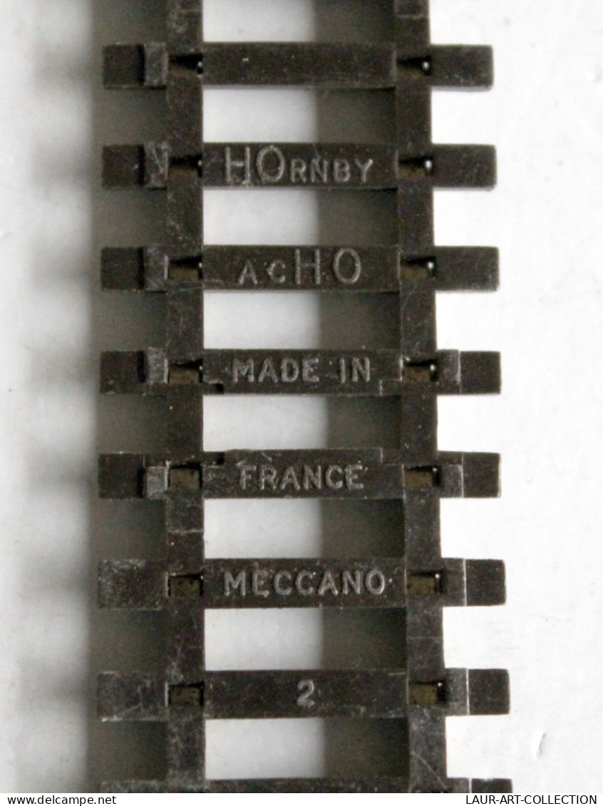 HORNBY MECCANO HO - LOT 12 RAILS DROIT L=9/16/23,5cm - MODELISME FERROVIAIRE TRAIN (2106.27) - Binari