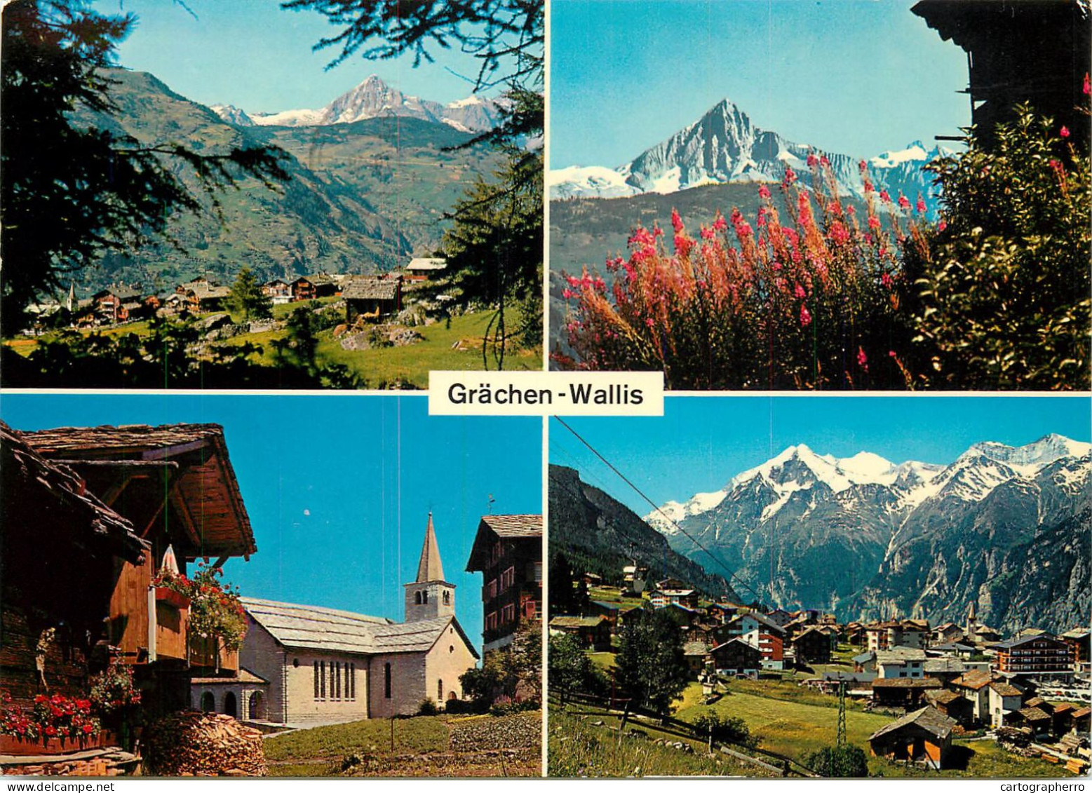 Switzerland Grächen Wallis 1979 - Grächen