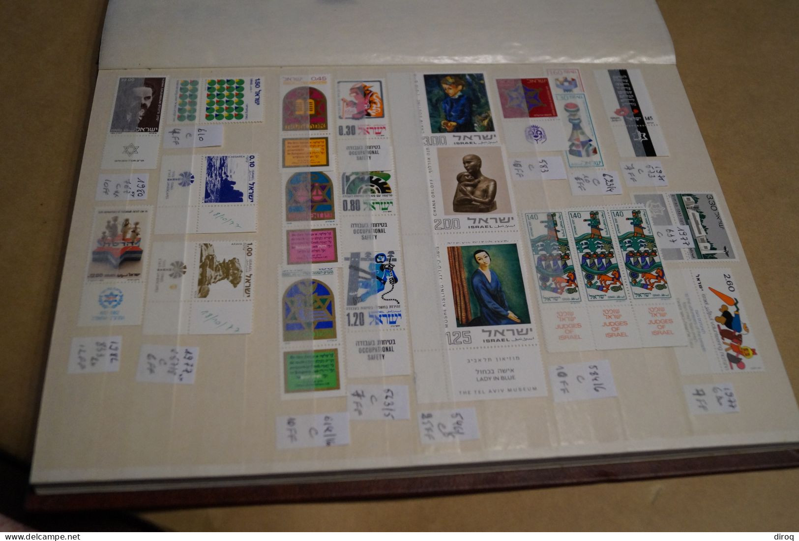 Gros album complet,collection,Israel ,timbres neuf avec gomme,collector,collection