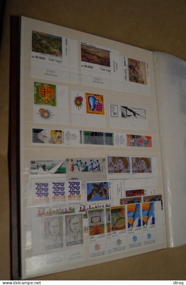 Gros album complet,collection,Israel ,timbres neuf avec gomme,collector,collection