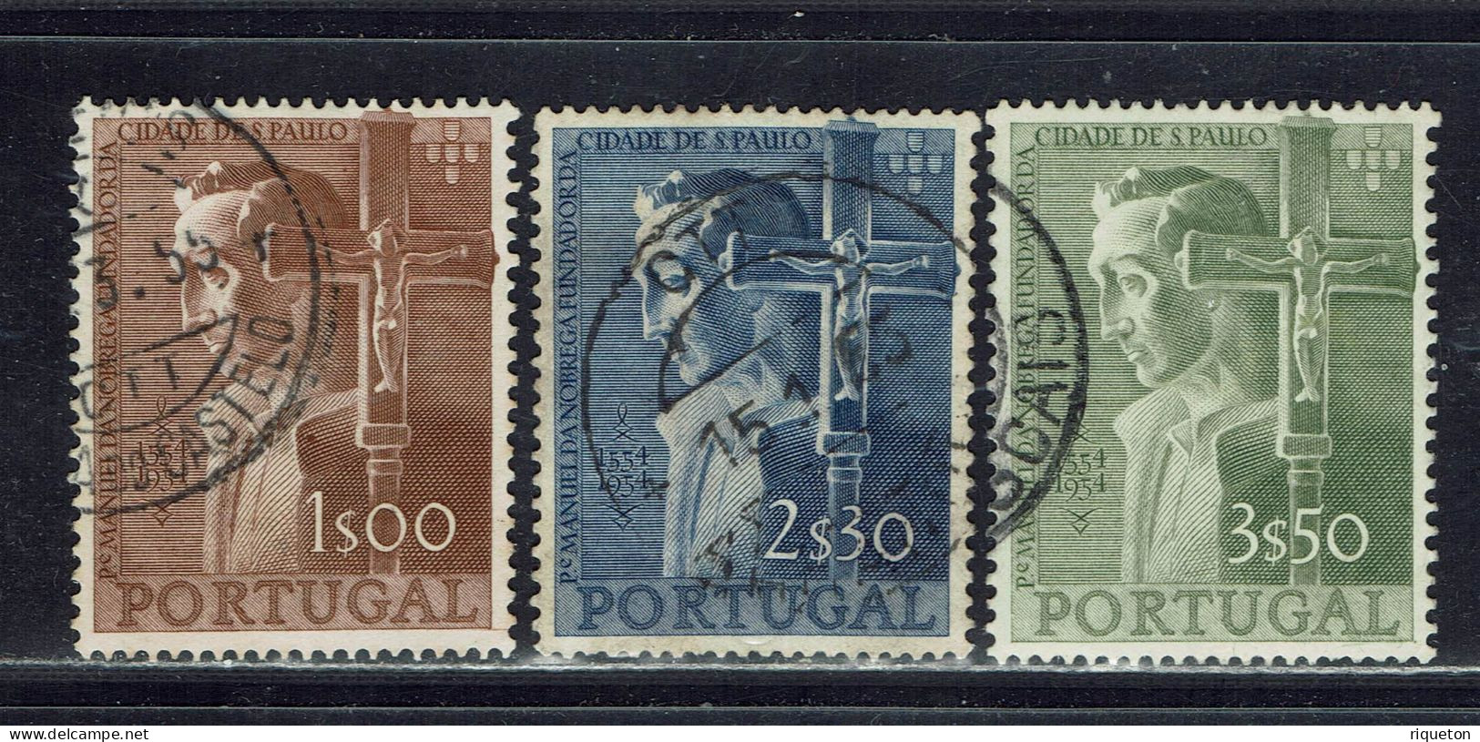 Portugal. 1955. N° 813/815 Oblitérés. TB. - Usado