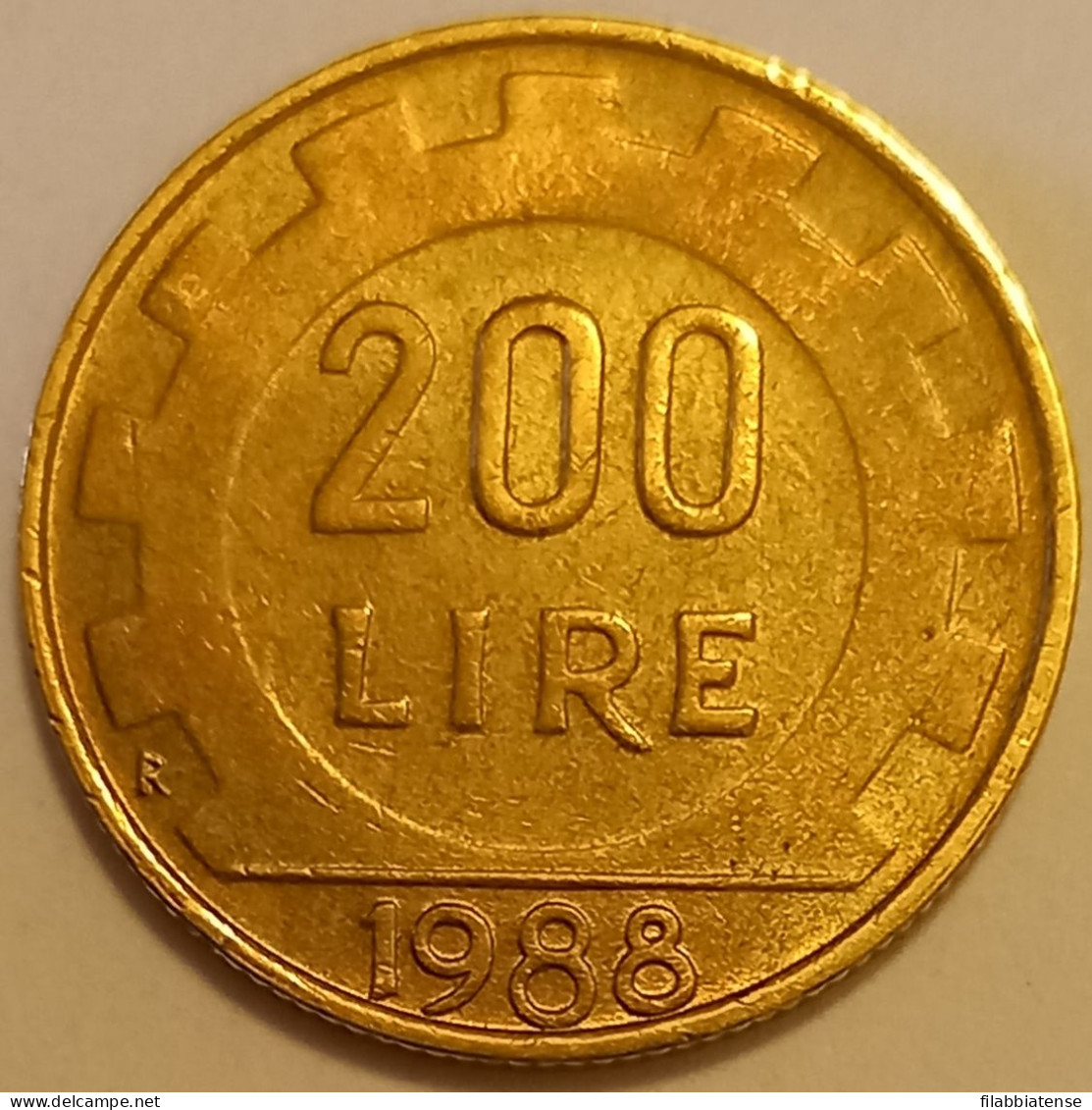 1988 - Italia 200 Lire      ---- - 200 Lire