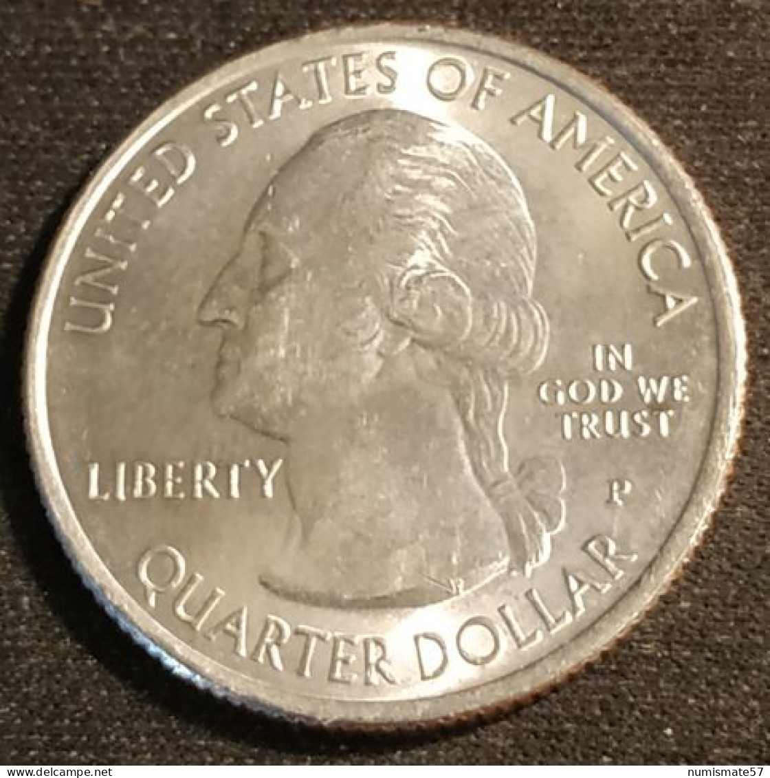 ETATS UNIS - USA - ¼ - 1/4 DOLLAR 2012 P - Quarter - El Yunque National Forest - KM 519 - Quarter Dollar - 2010-...: National Parks