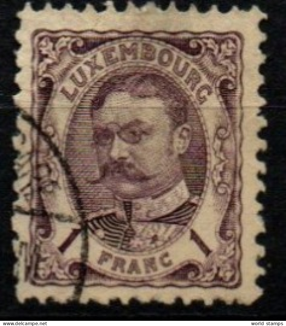 LUXEMBOURG 1906-15 O - 1906 William IV