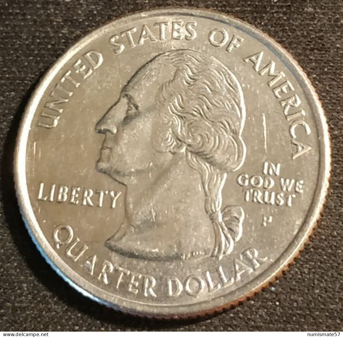 ETATS UNIS - USA - ¼ - 1/4 DOLLAR 2004 P - Michigan - KM 355 - Quarter Dollar - 1999-2009: State Quarters