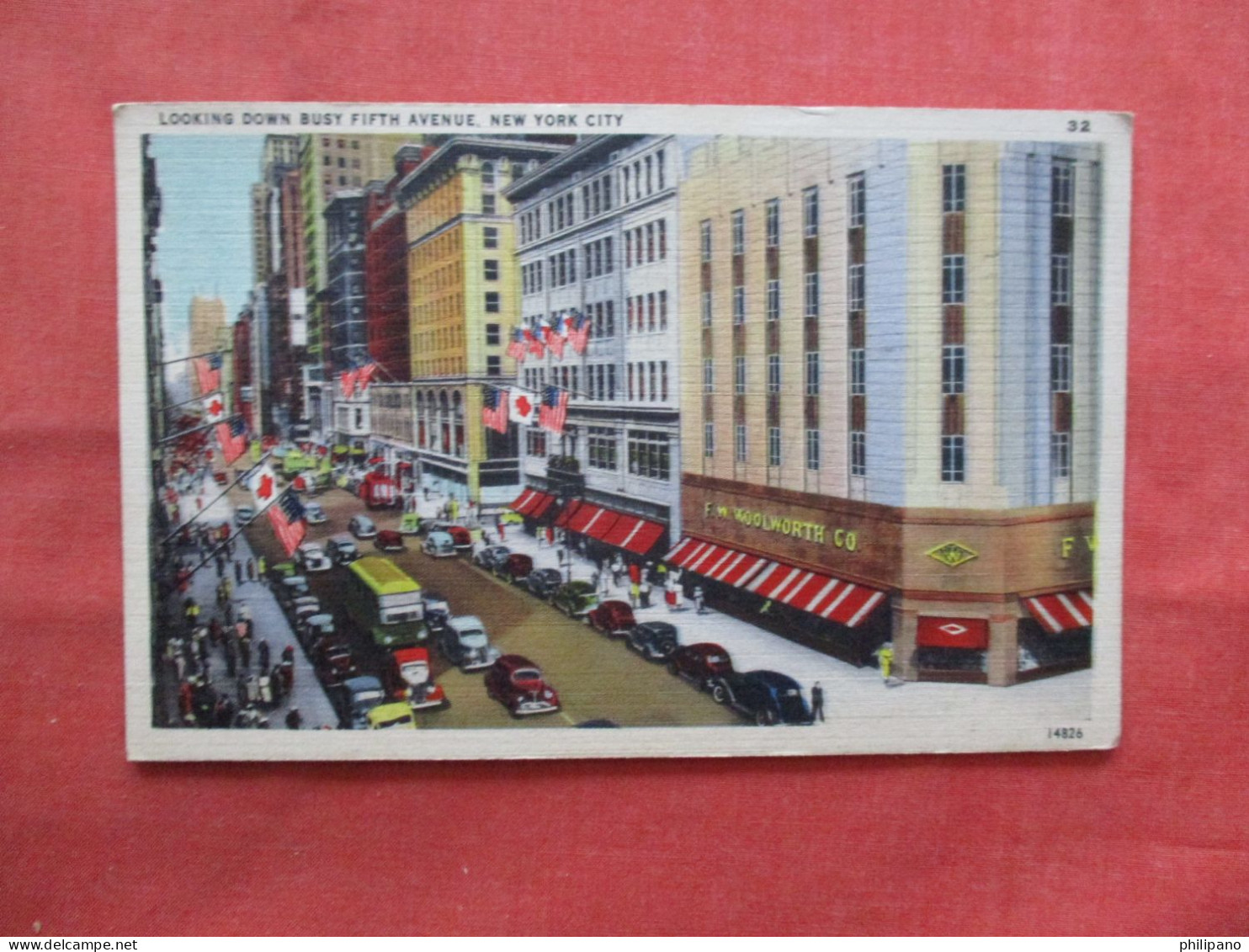 Busy 5 Th Avenue Woolworth Store.  .   New York City   New York >    Ref 6296 - Manhattan