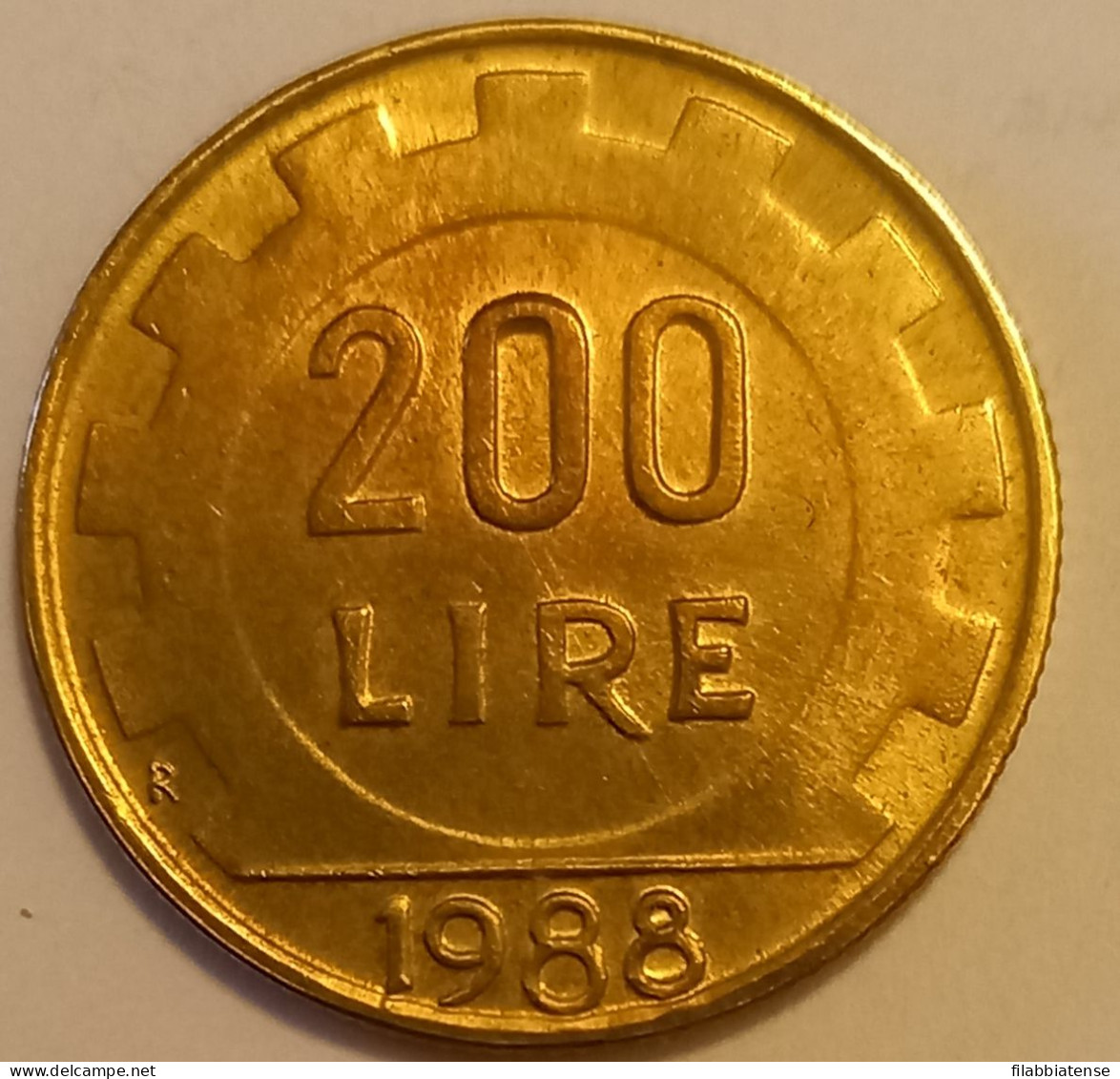 1988 - Italia 200 Lire      ---- - 200 Liras