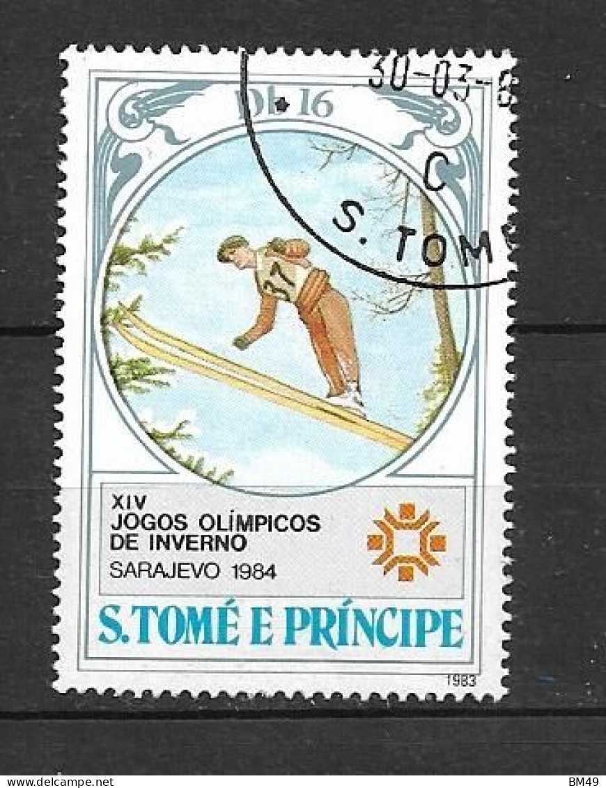 THEME  JEUX OLYMPIQUE  LOS ANGELES  1984     Oblitéré - Hiver 1984: Sarajevo