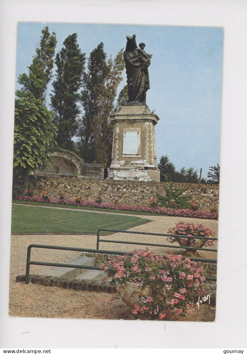 Le Havre - Jardin De L'Abbaye De Graville -  La Vierge Noire (cp N°10/1708 Yvon Couleurs Lumières De France) - Graville