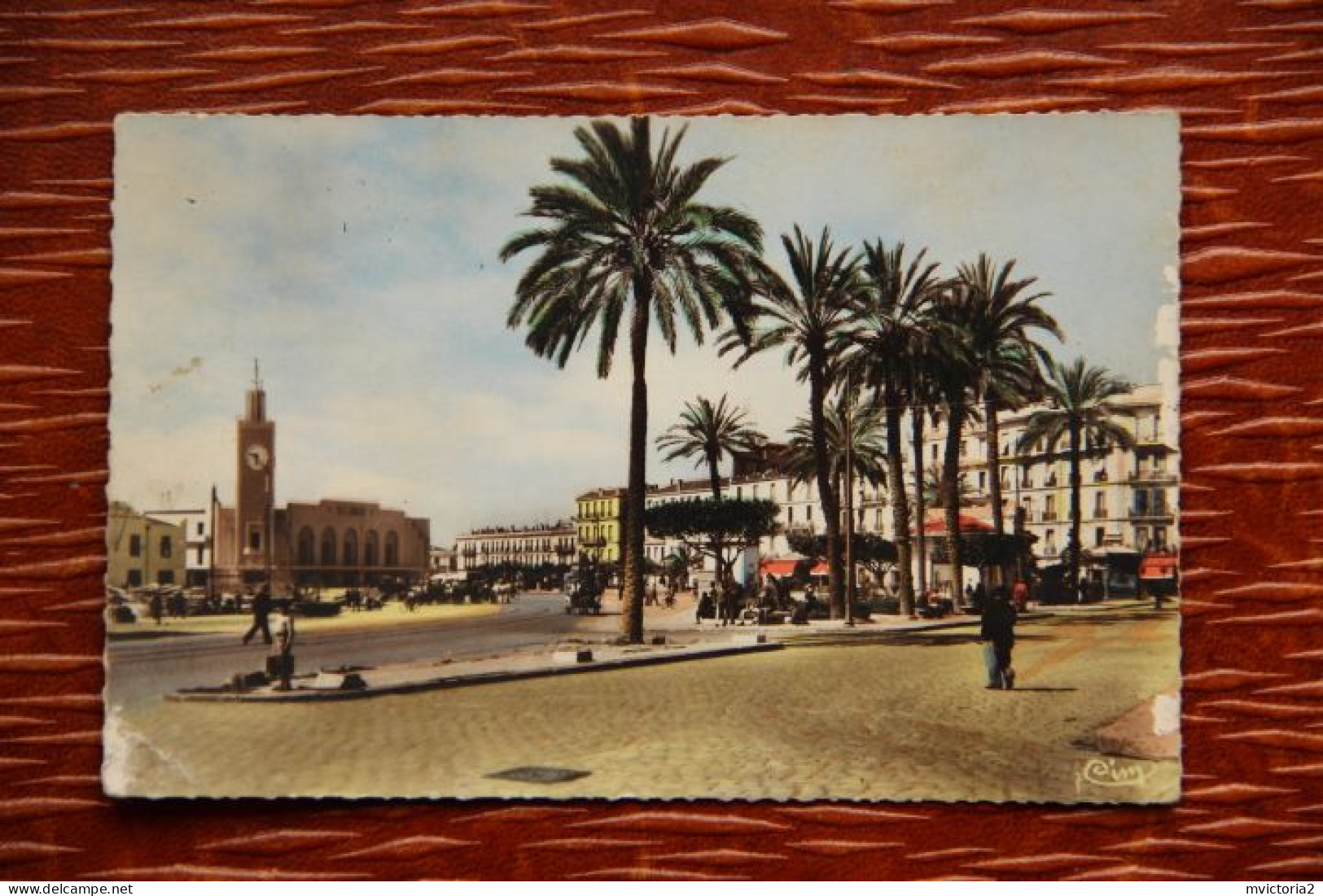 ALGERIE - BONE : Place De La Gare - Annaba (Bône)