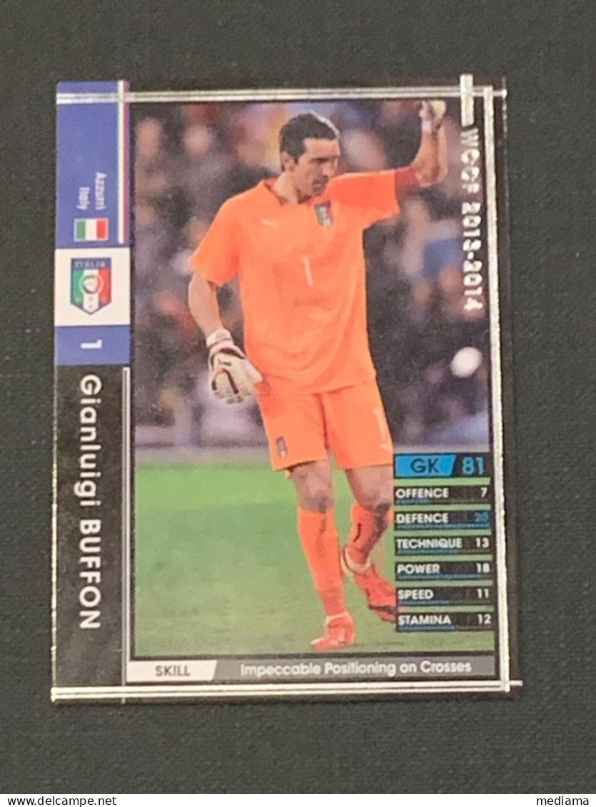 CARD PANINI WCCF GIAPPONE 2013 2014 GIANLUIGI BUFFON ITALIA - Autres & Non Classés