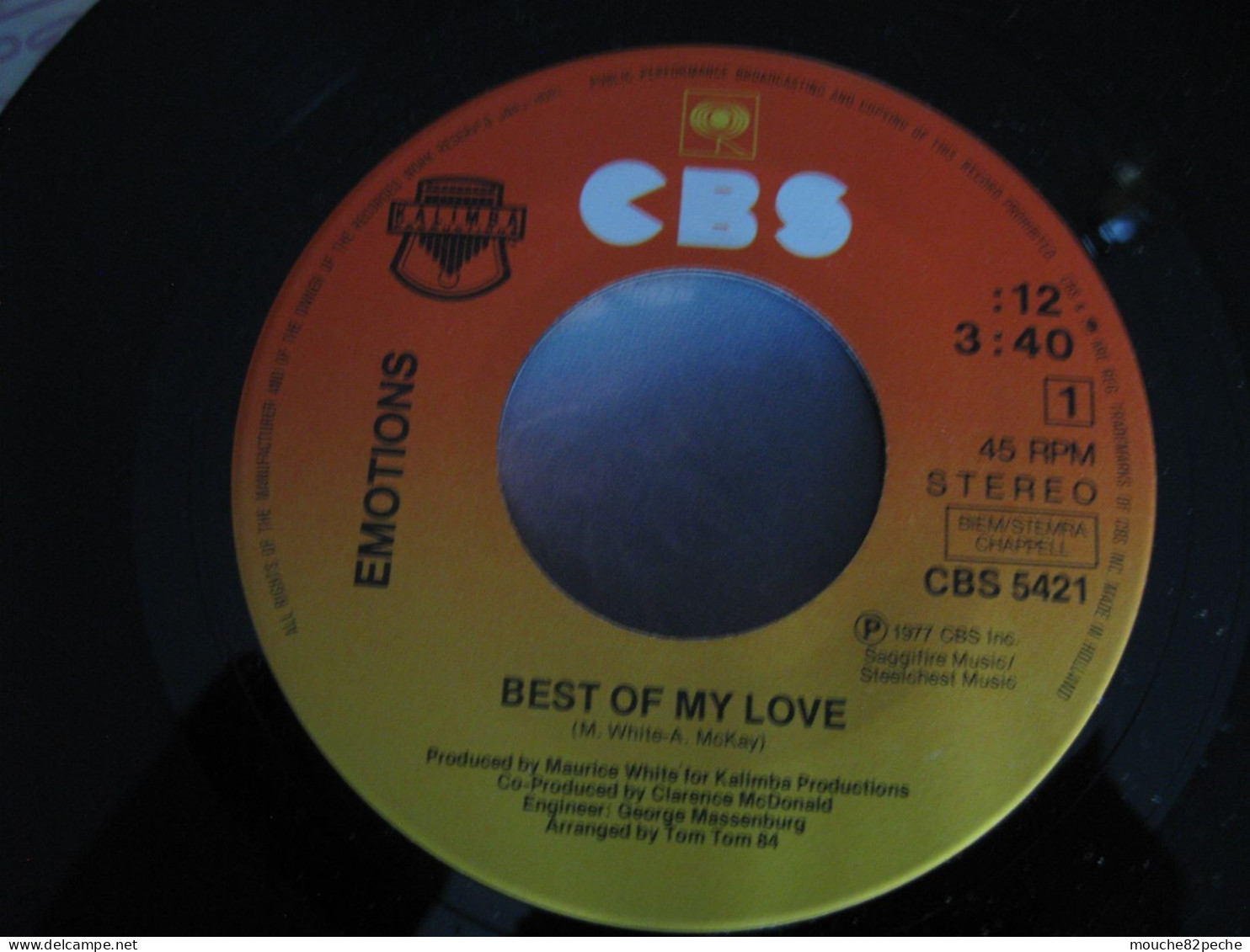45 T - EMOTIONS - BEST OF MY LOVE - Disco, Pop