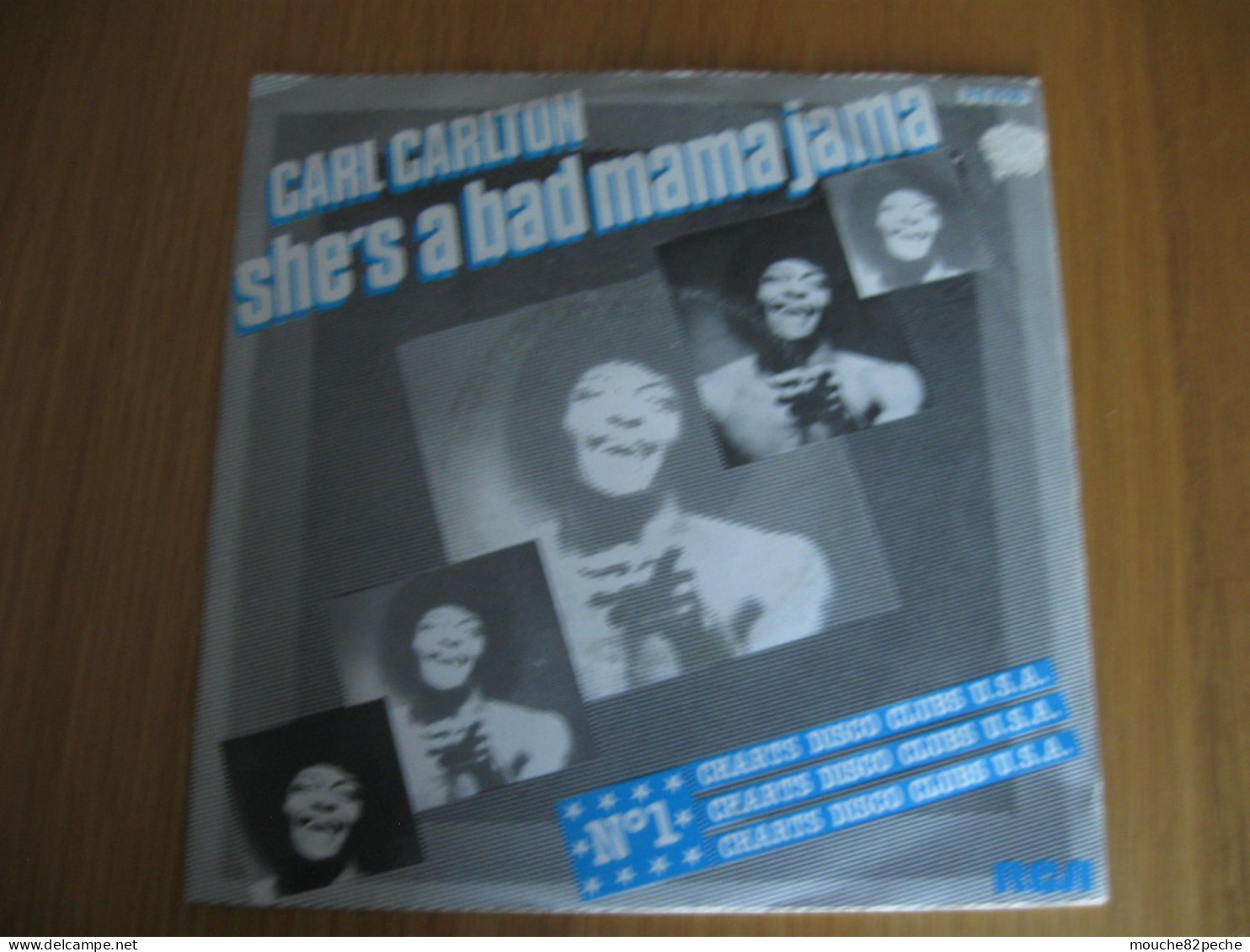 45 T - CARL CARLTON - SHE'S A BAD MAMA JAMA - Disco & Pop